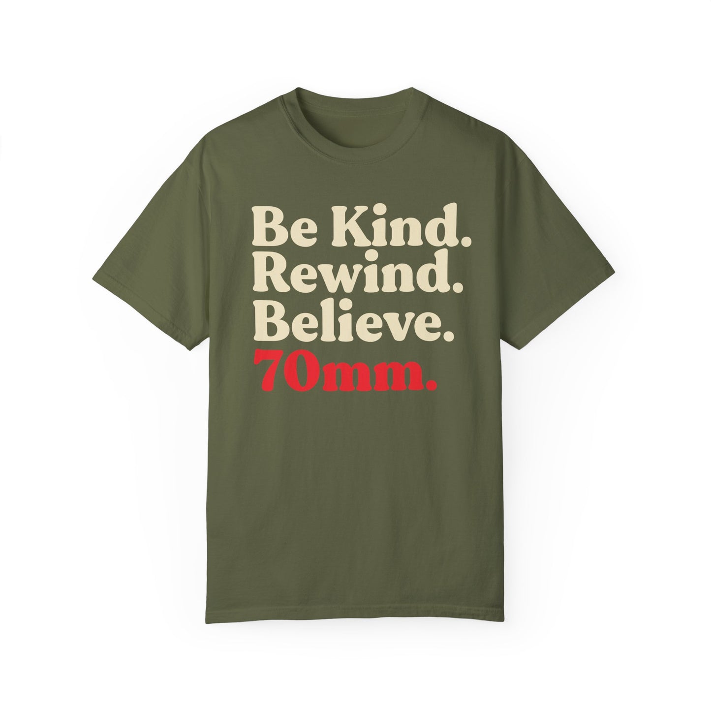 Be Kind. Rewind. Unisex Garment-Dyed T-shirt
