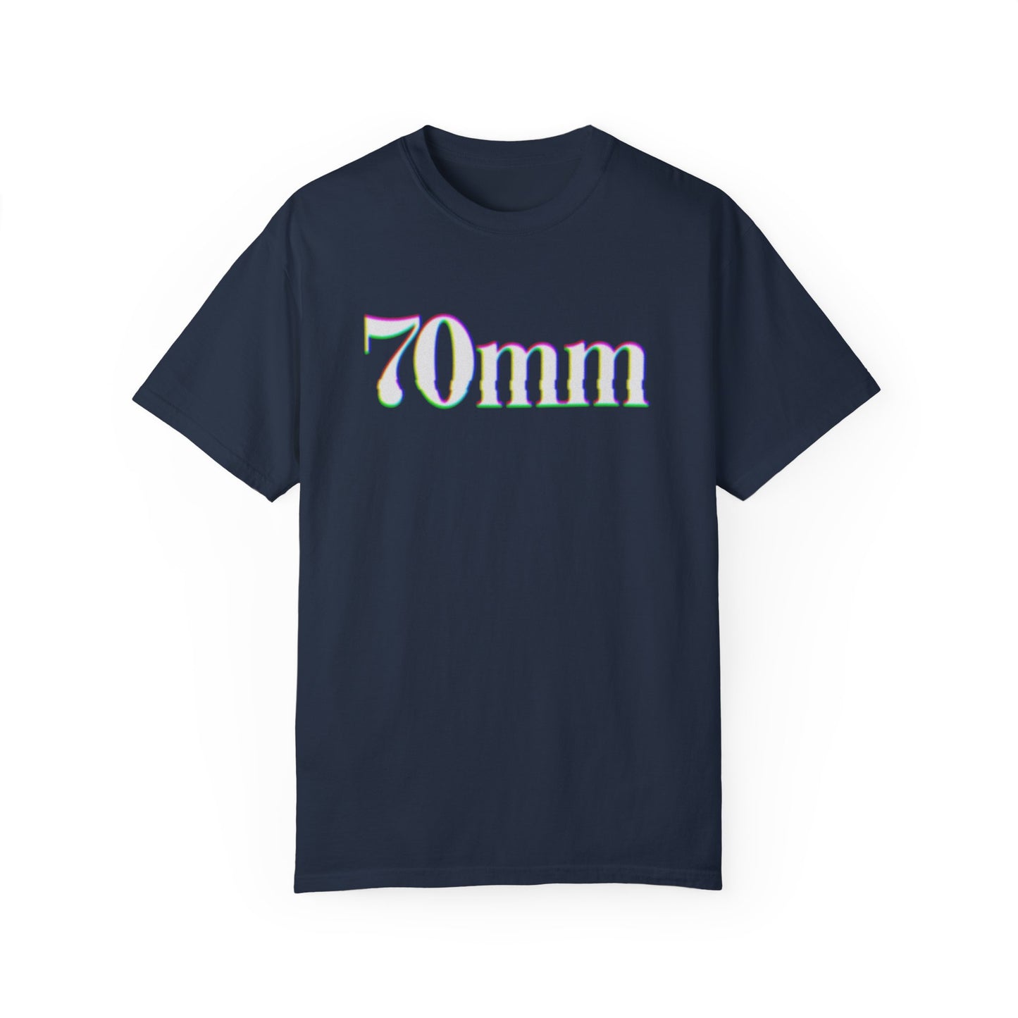 70mm VHS Tracking Unisex Garment-Dyed T-shirt