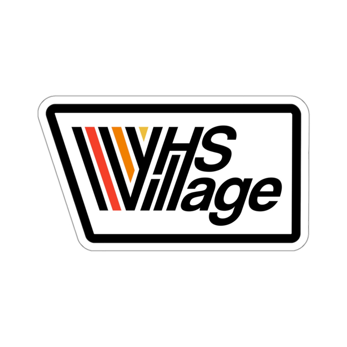 VHS Village Logo Stickers