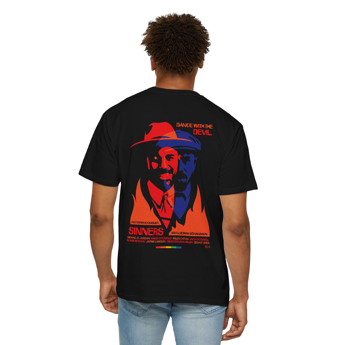70mm Sinners Unisex Garment-Dyed T-shirt