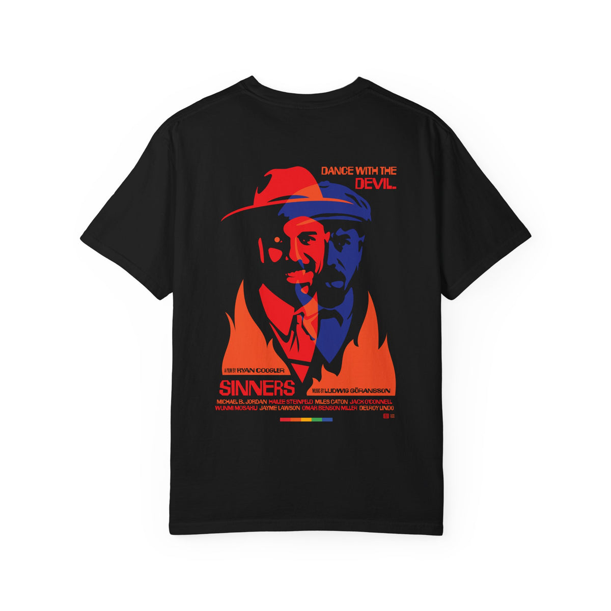 70mm Sinners Unisex Garment-Dyed T-shirt