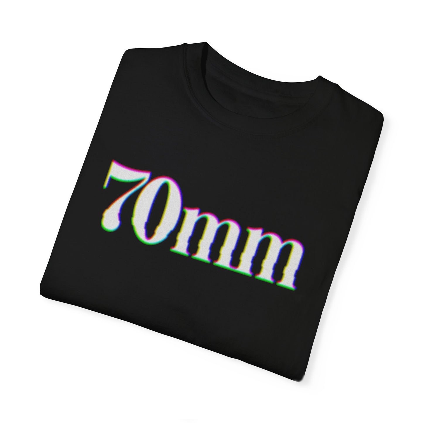 70mm VHS Tracking Unisex Garment-Dyed T-shirt