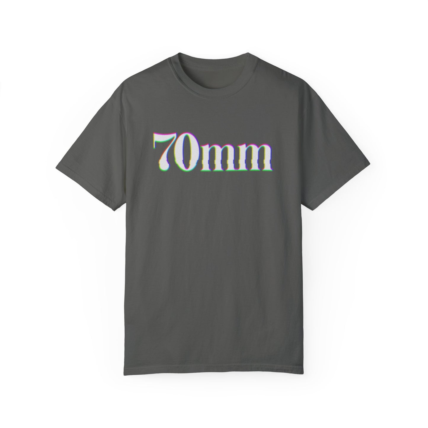 70mm VHS Tracking Unisex Garment-Dyed T-shirt